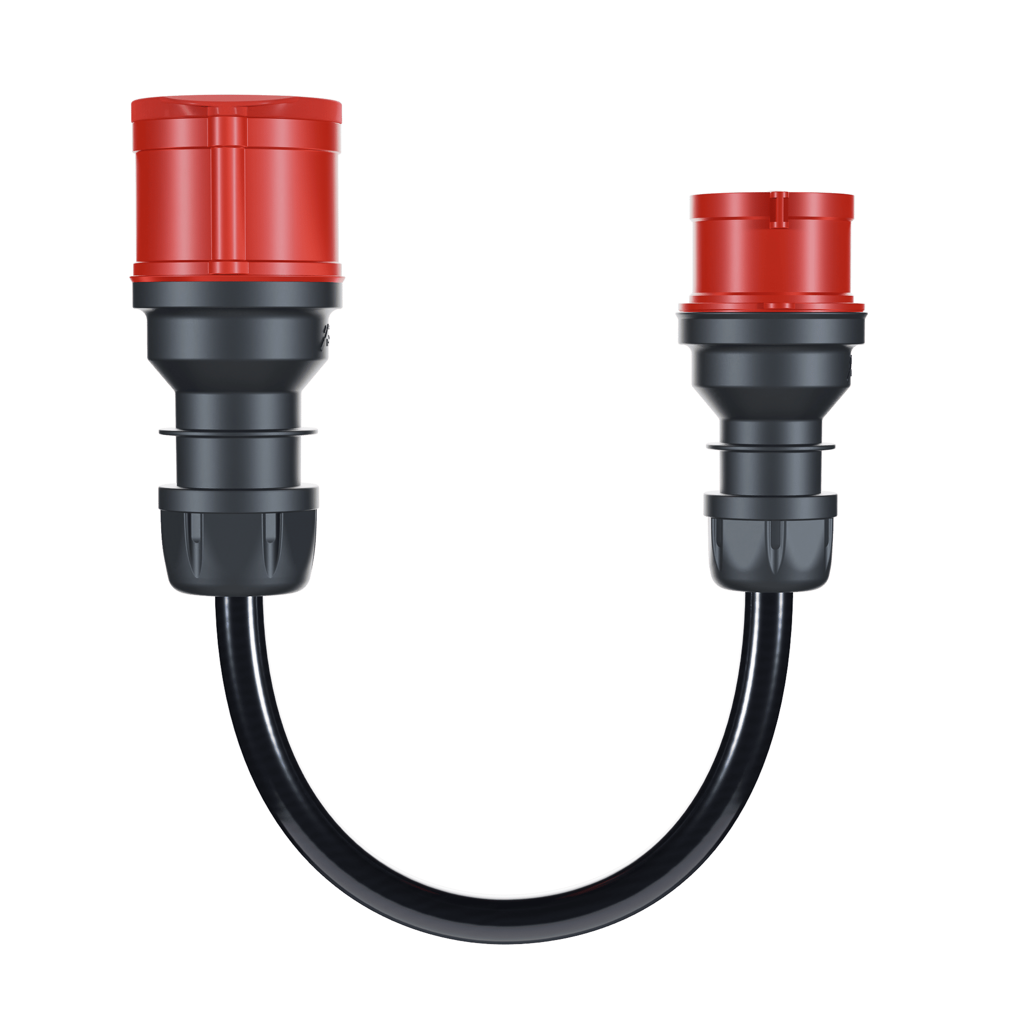 go-e Adapter 22 kW auf CEE rot 16 A