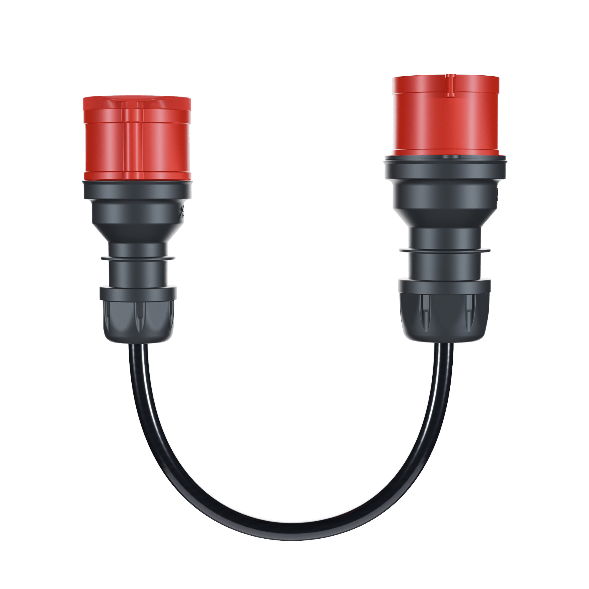 go-e Adapter 11 kW auf CEE rot 32 A